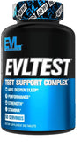 EVL testosterone booster with DIM, D-aspartic acid, and fenugreek for men's health