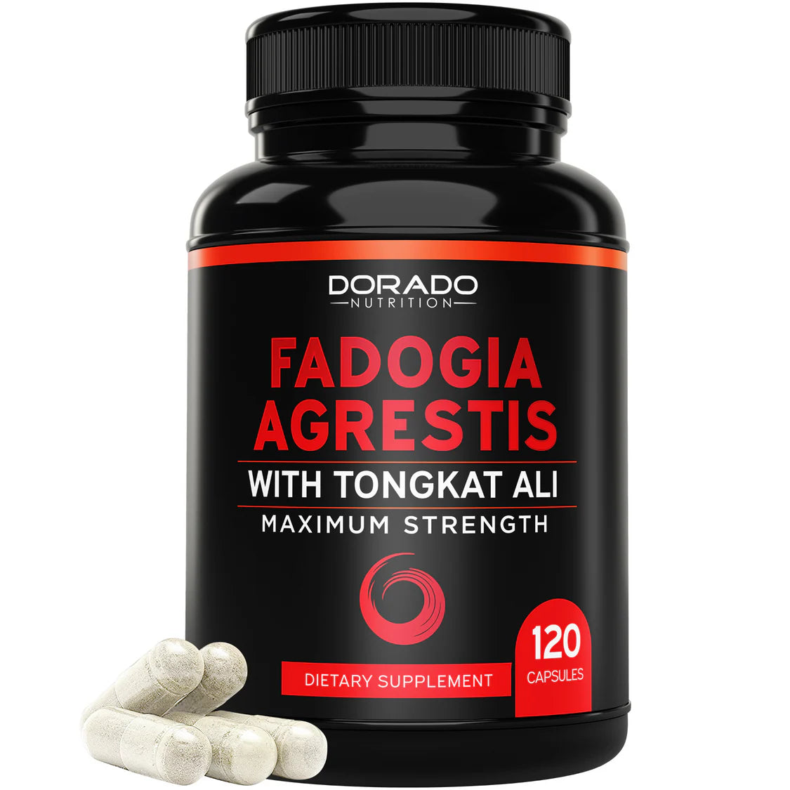 Fadogia Agrestis & Tongkat Ali Max Strength Performance Blend - 120 Vegan Capsules for Muscle, Drive & Athletic Performance