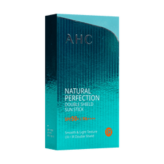 Korean Skincare: AHC Natural Perfection Sun Stick, a K-Beauty sunscreen with SPF50+ PA++++ for daily sun protection (22g).