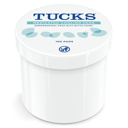 Tucks Medicated Cooling Pads – 100 Pads
