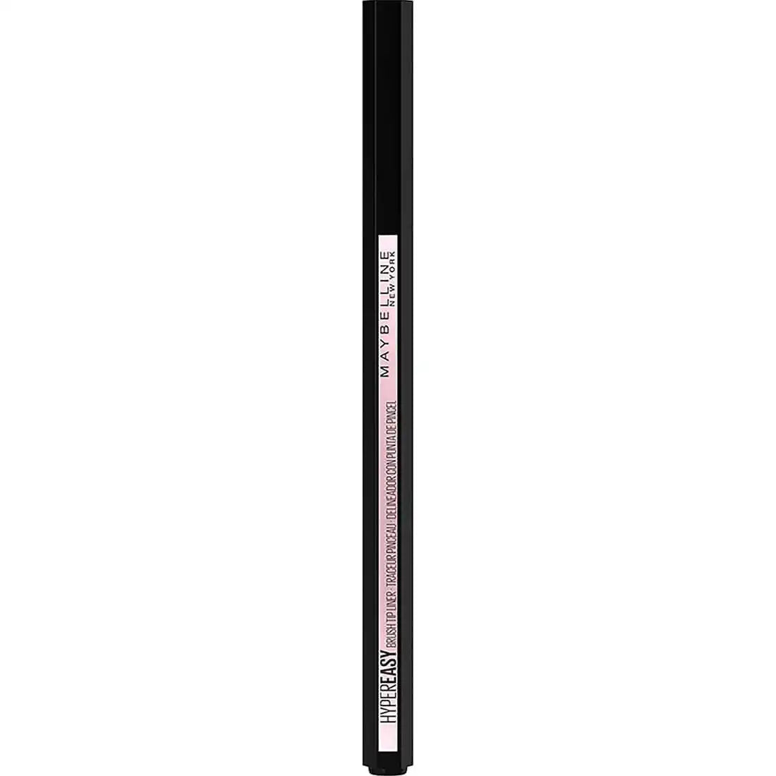 أي ليندر مايو بيلين Hyper Easy Eyeliner، لون أسود، مع قلم ريشة، خفيف وطويل الأمد.