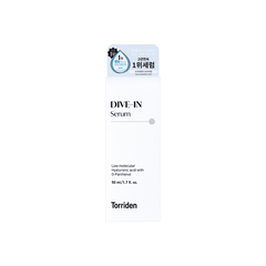 torriden dive in low molecular hyaluronic acid serum